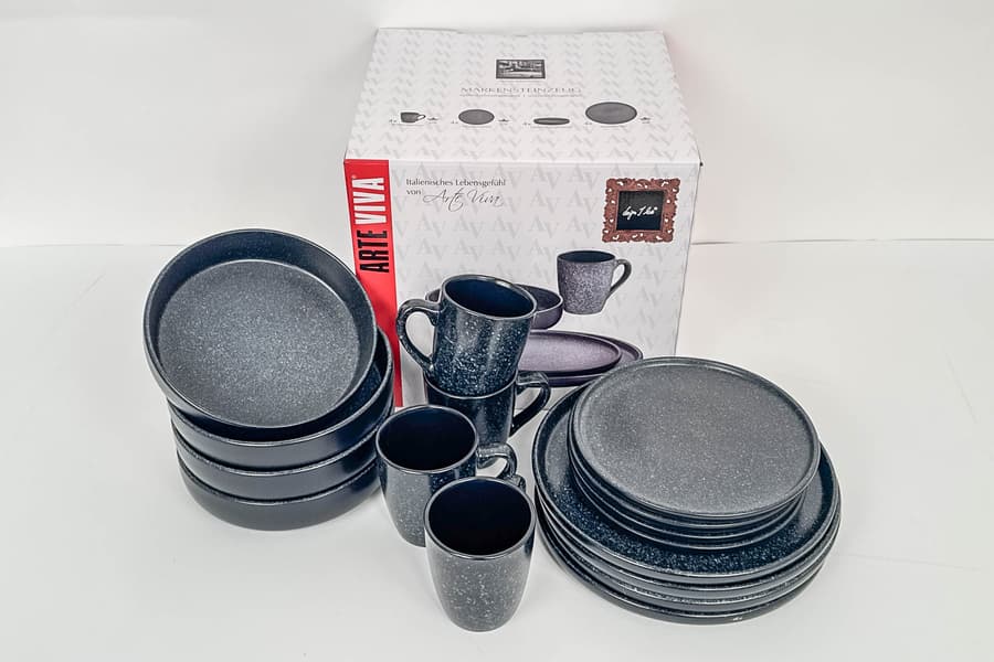 Kaffee- & Tafelservice 16-teilig Arte Viva \Granit\